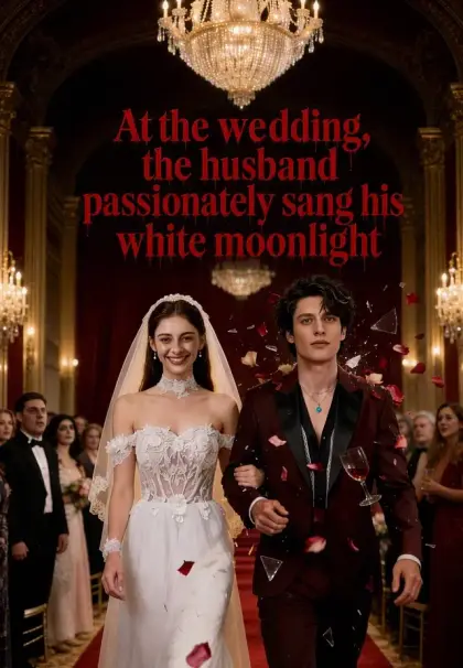 At the wedding, the husband passionately sang his white moonlight