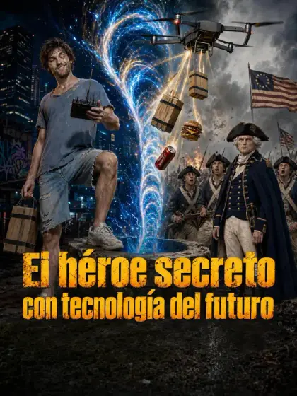 El héroe secreto con tecnología del futuro