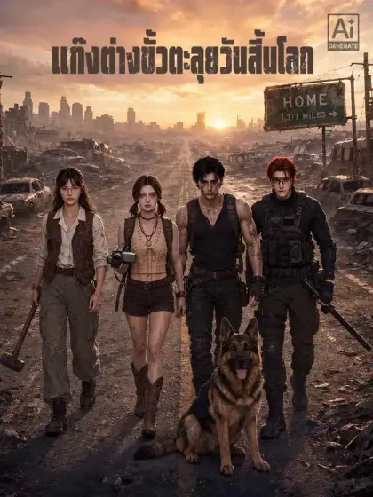 แก๊งต่างขั้วตะลุยวันสิ้นโลก